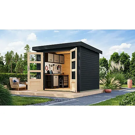 Karibu  Gartenhaus Jupiter 3 C