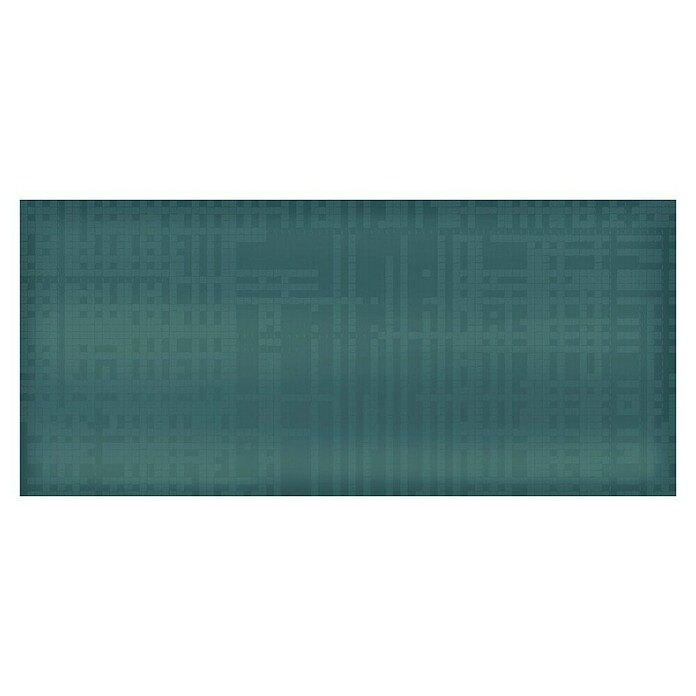 Decocer by Cinca Glow Zidna pločica Squares  (25 x 55 cm, Zelena, Sjaj) | BAUHAUS