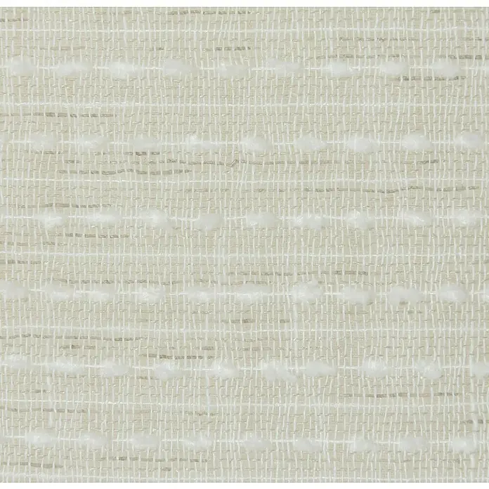 Elbersdrucke Schlaufenbandschal Wonder - B x H: 140 x 255 cm, 100 % Polyester, Beige - Nahaufnahme eines beigen Textilgewebes mit einer subtilen, gewebten Struktur und eingewebten, punktförmigen Akzenten.