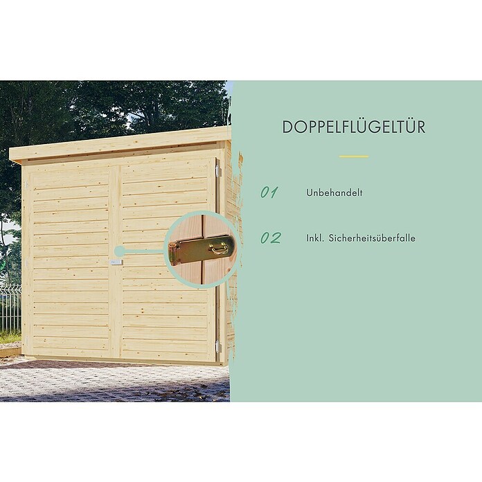 Karibu Fahrradgarage () | BAUHAUS