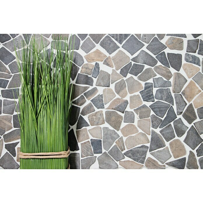 Mosaico in pietra naturale Marquina Ciot nero