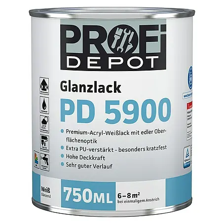 Profi Depot PD Weißlack Glanzlack PD 5900