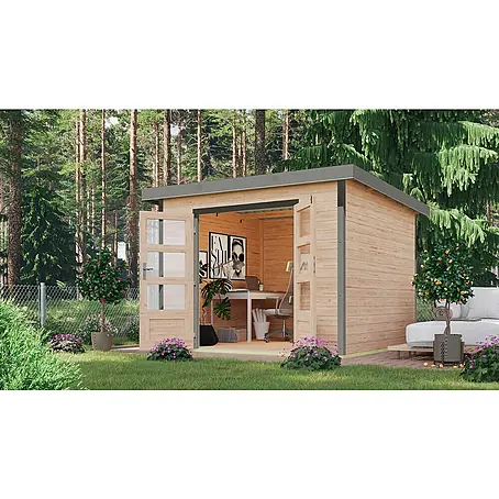 Karibu  Gartenhaus Pluto 6 A