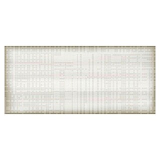 Decocer by Cinca Glow Wandfliese Squares (25 x 55 cm, Champagner, Glänzend)