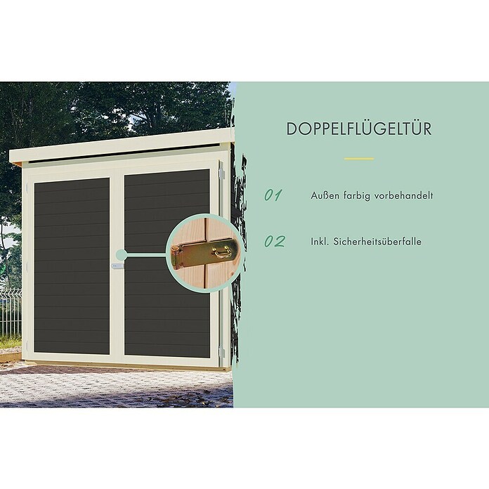 Karibu Fahrradgarage () | BAUHAUS