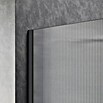 Camargue Duschwand Gunmetal Wave Walk-In (B x H: 120 x 200 cm, Beschichtet, Gunmetal, Wellenglas) | BAUHAUS