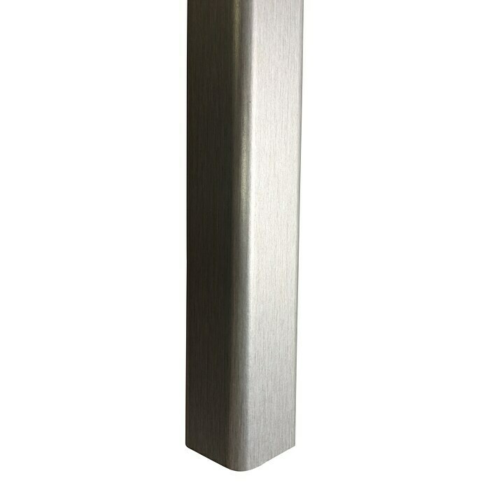 Rufete Perfil de esquina adhesivo MDF melamínico Aluminio (2,6 m x 30 mm x 30 mm)