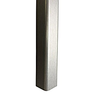 Rufete Perfil de esquina adhesivo MDF melamínico Aluminio (260 cm x 30 mm x 30 mm)