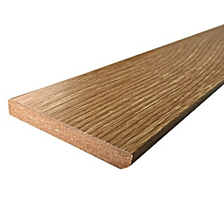 Rufete Rodapié de melamina (224 cm x 10 mm x 70 mm, Roble)