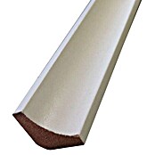 Rufete Rinconera adhesiva de MDF Blanco (2,24 m x 15 mm x 15 mm, MDF, Decorativa)
