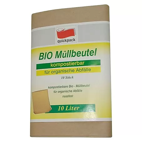 Quickpack  Müllbeutel Bio-Abfallbeutel