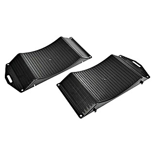 Cartrend Reifenpflege Schoner-Set (Gesamtstückzahl: 2 Stk., Farbe: Schwarz)