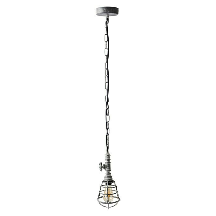 Tween Light Lámpara colgante Fascia 2 (40 W, Plata vieja, Altura: 150 cm)