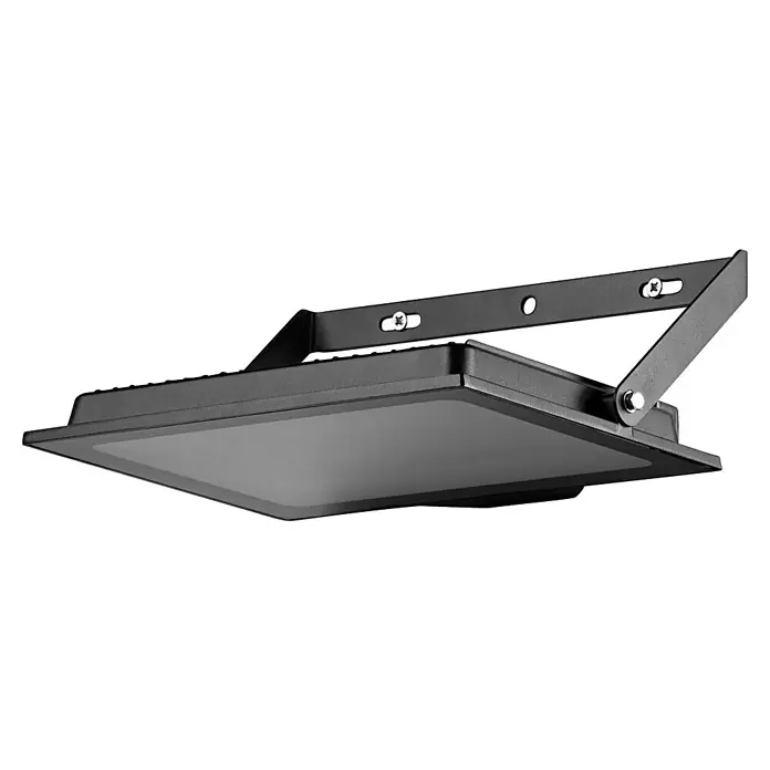 Ledvance LED-Baustrahler - 100 W, 10.000 lm, 4.000 K, 270 x 30 x 222 mm, IP65 - Schwarzer LED-Flutlichtstrahler mit verstellbarer Montagehalterung.