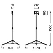 Ledvance LED Baustrahler Tripod (20 W, 2 000 lm, 6 500 K, 1 070 x 920 x 1 550 mm, IP54) | BAUHAUS