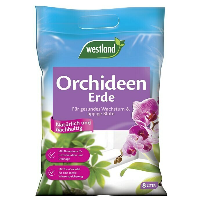 Westland Orchideenerde (Inhalt: 8 l)