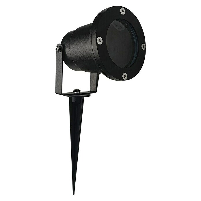 Starlux Splash Foco de jardín LED Splash (1 luz, 3 W, Negro, Estaca)