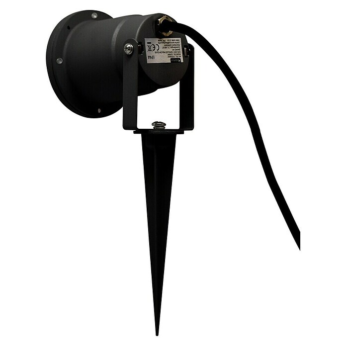 Starlux Splash Foco de jardín LED Splash (1 luz, 3 W, Negro, Estaca)