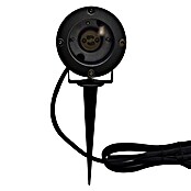 Starlux Splash Foco de jardín LED Splash (1 luz, 3 W, Negro, Estaca)