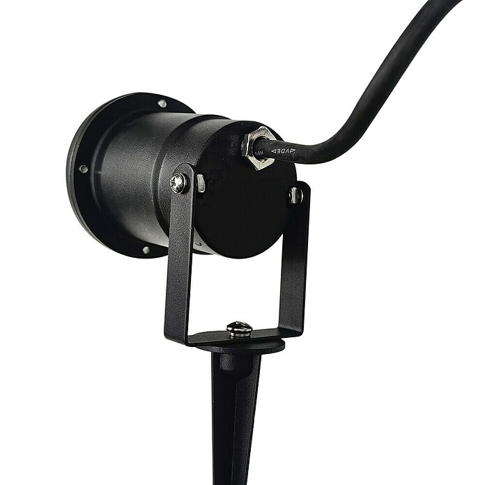 Starlux Splash Foco de jardín LED Splash (1 luz, 3 W, Negro, Estaca)