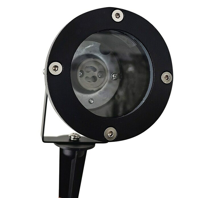 Starlux Splash Foco de jardín LED Splash (1 luz, 3 W, Negro, Estaca)