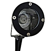 Starlux Splash Foco de jardín LED Splash (1 luz, 3 W, Negro, Estaca)
