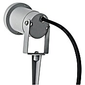 Starlux Splash Foco de jardín LED (1 luz, 3 W, Plateado, Estaca)