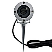 Starlux Splash Foco de jardín LED (1 luz, 3 W, Plateado, Estaca)