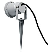 Starlux Splash LED-Gartenstrahler (1-flammig, 3 W, Silber, Erdspieß)