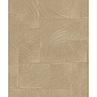 Dutch Wallcoverings Vliesbehang Murio (Beige, 10 m x 53 cm)