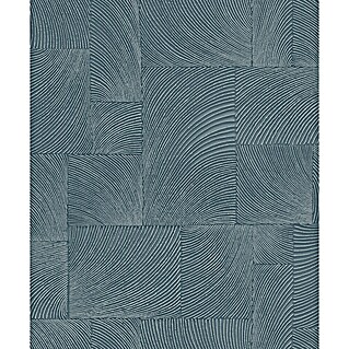 Dutch Wallcoverings Vliesbehang Murio (Blauw, 10 m x 53 cm)