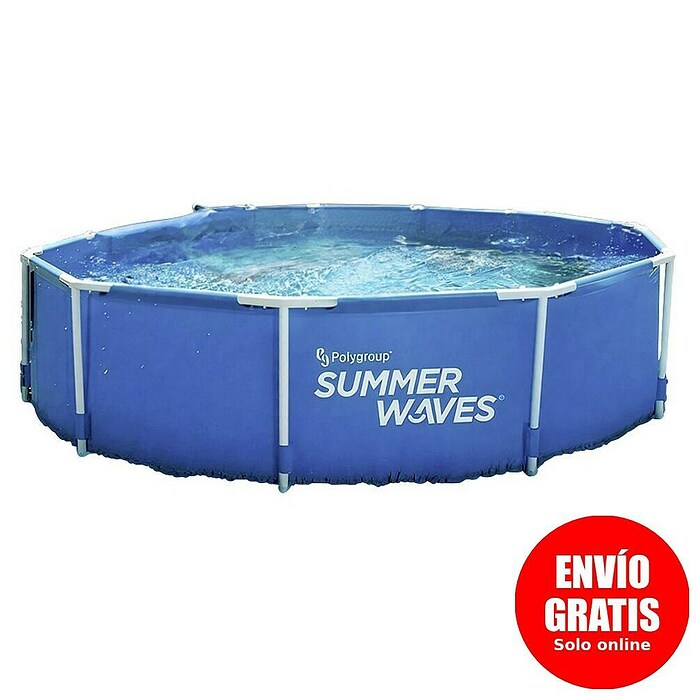 Piscina Frame Summerwaves (Ø x Al: 457 x 84 cm, Azul, 12.000 l) | BAUHAUS