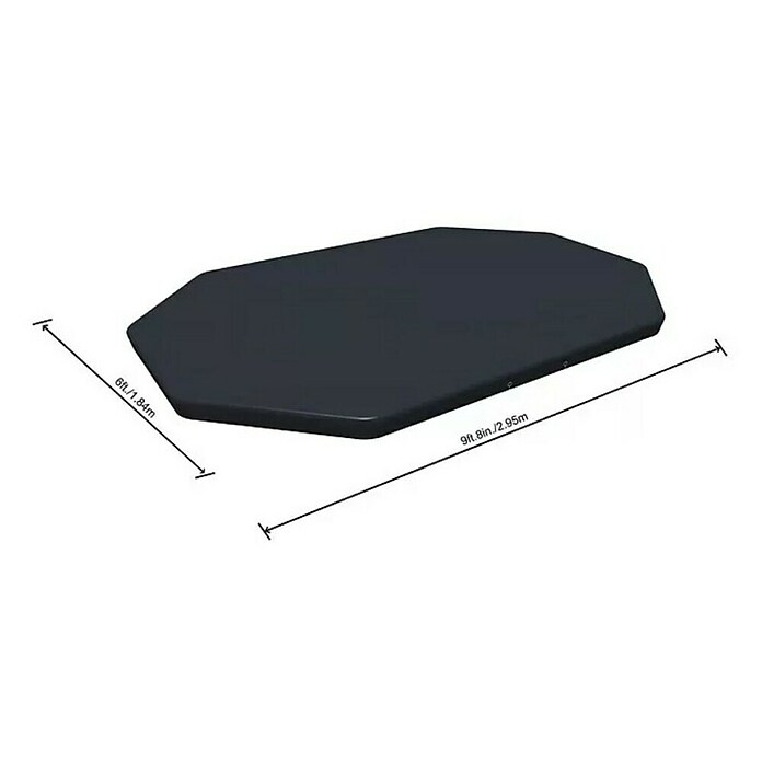 Bestway Zaštitna navlaka za bazen Levant Oval 300  (D x Š: 295 x 184 cm, Plastika) | BAUHAUS