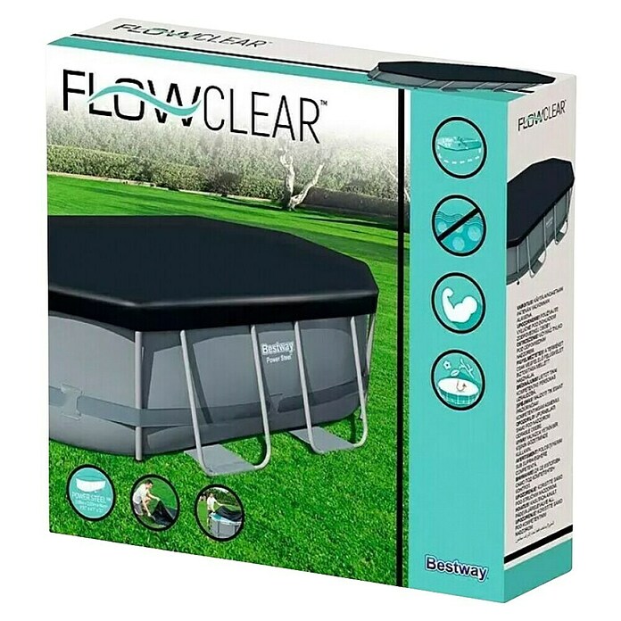 Bestway Zaštitna navlaka za bazen Levant Oval 300  (D x Š: 295 x 184 cm, Plastika) | BAUHAUS