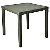 Tuintafel King (l x b x h: 80 x 80 x 72 cm, Polypropyleen, Groen) | BAUHAUS