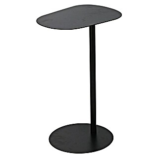 Bijzettafel (l x b x h: 35 x 25 x 53 cm, Ijzer, Zwart)