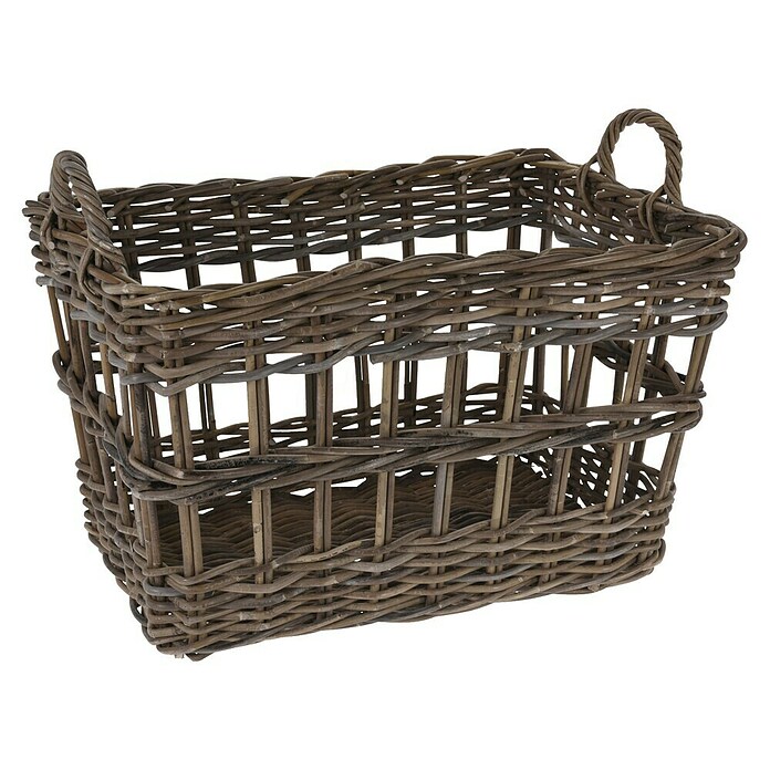 Rotanmand Kubu (Bruin, Hoogte: 37 cm) | BAUHAUS