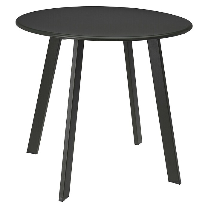 Tuintafel (Antraciet, Ø x h: 50 x 45 cm) | BAUHAUS