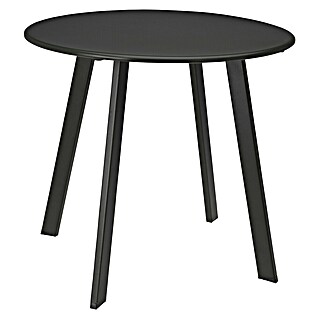 Tuintafel (Antraciet, Ø x h: 50 x 45 cm)