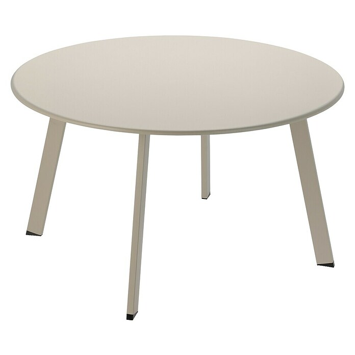 Tuintafel (Licht beige, Ø x h: 70 x 40 cm) | BAUHAUS