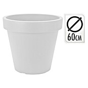 Bloempot (Ø x h: 60 x 52 cm, Wit) | BAUHAUS