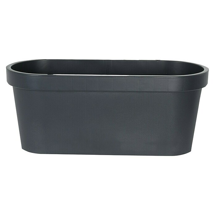 Balkonbak met Deksel (Antraciet, l x b x h: 60 x 27 x 42 cm) | BAUHAUS