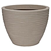 Bloempot Sylt (Ø x h: 50 x 38 cm, Zand) | BAUHAUS