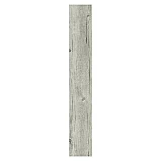 Suelo vinílico autoadhesivo Tren Grey (152,4 x 914,4 x 2 mm, Gris)