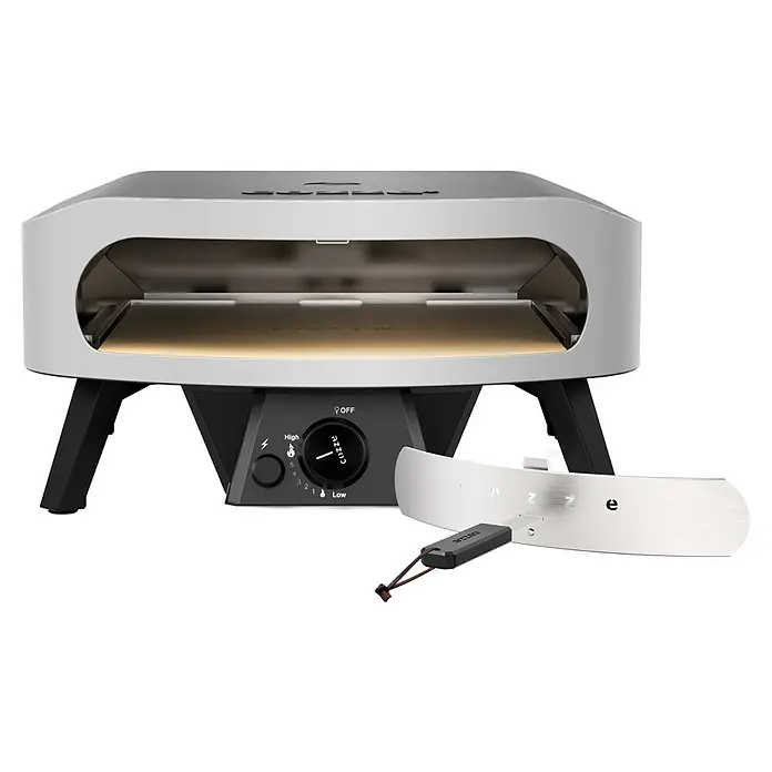 Cozze Pizzaofen Classic 17" - Grillfläche (B x T): 42,5 x 42,5 cm, 8 kW - Hier ist ein Bild eines Cozze Pizzaofens.