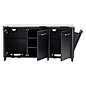 Cozze Outdoorküchen-Modul (Schwarz, B x T x H: 180 x 60 x 90 cm) | BAUHAUS