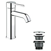 Grohe Essence New Waschtischarmatur (Ohne Zugstange, Chrom, Glänzend)
