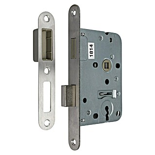 Insteekslot dag- nachtslot magnetisch (RVS, Geborsteld)