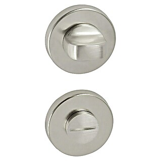 Toiletdeurgarnituur Nederland (Roestvrij staal, Zilver)