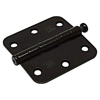 Deurscharnier ronde hoeken (b x h: 76 x 76 mm)